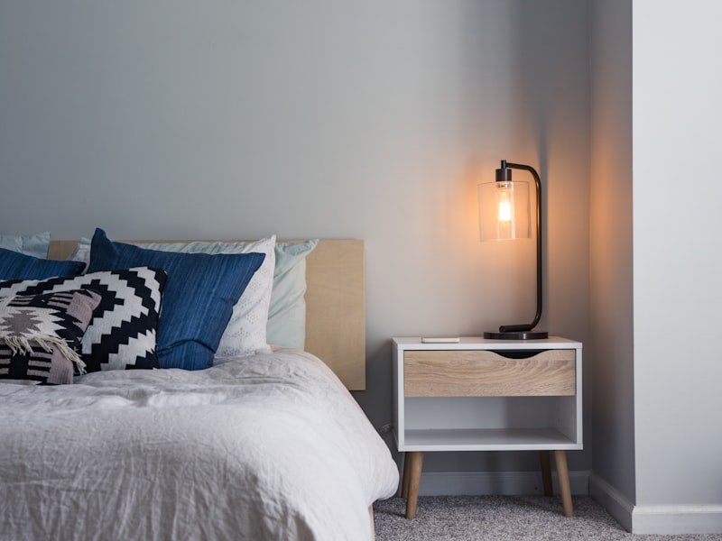 Furnished bedroom for relocation stays